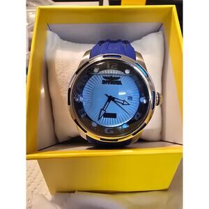 Invicta Lupah Men's Watch - 48mm, Blue, White (25099)